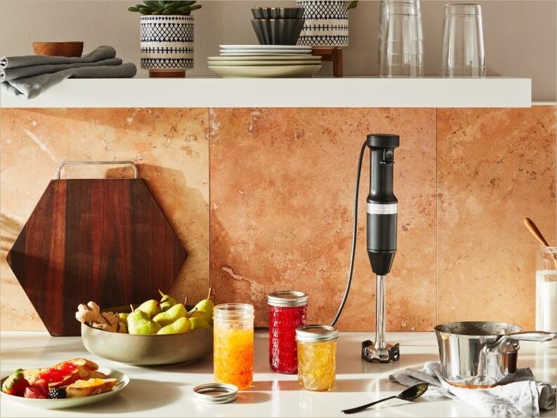 KitchenAid Stabmixer Classic in onyx schwarz, mit Kabel