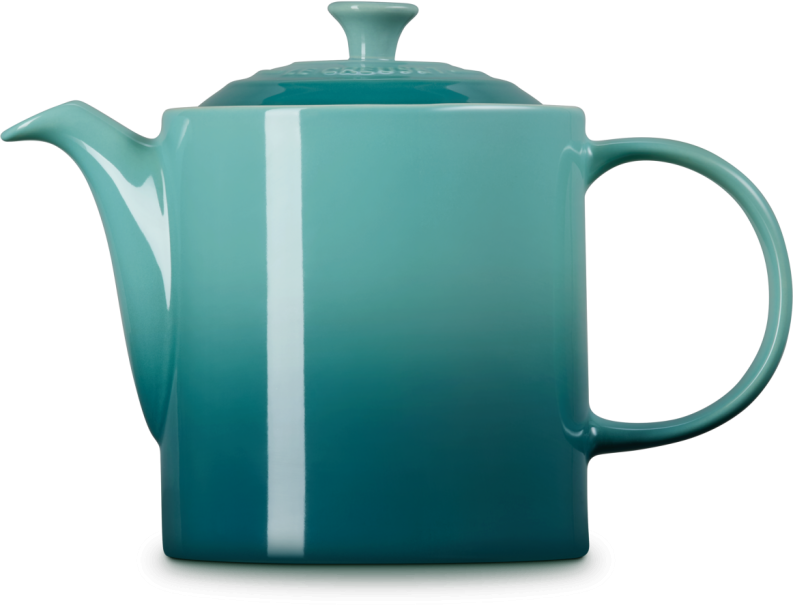 Le Creuset hohe Kanne bleu riviera aus Steinzeug