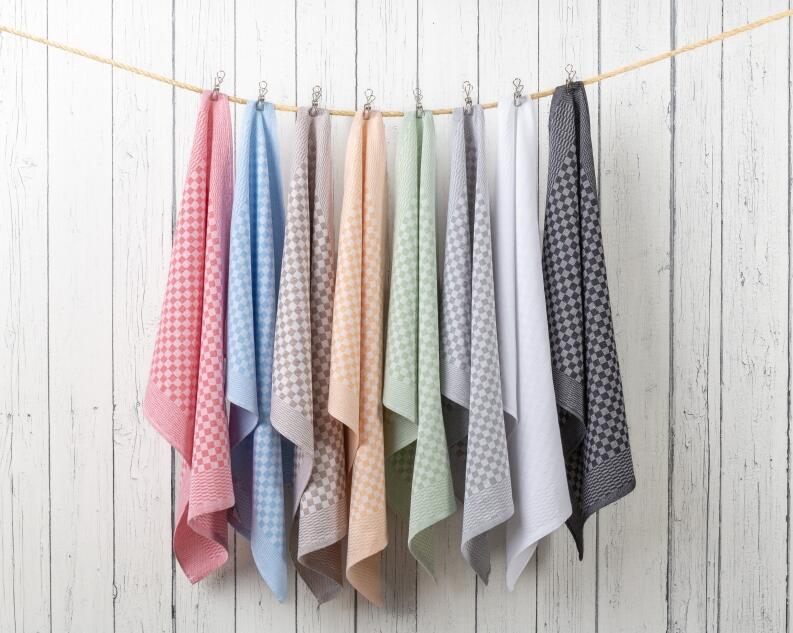 Kracht Grubenhandtuch KLASSIK aus Baumwolle in rot