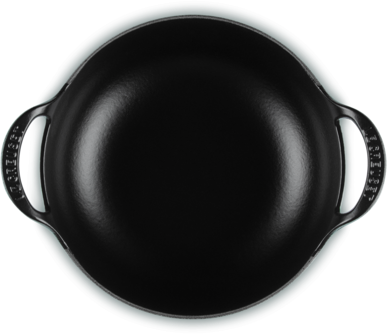 Le Creuset Balti Dish sea salt Gusseisen-Schmorpfanne mit Griffen