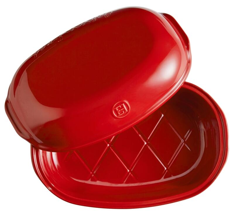 Emile Henry Artisan Brotform in granatapfel