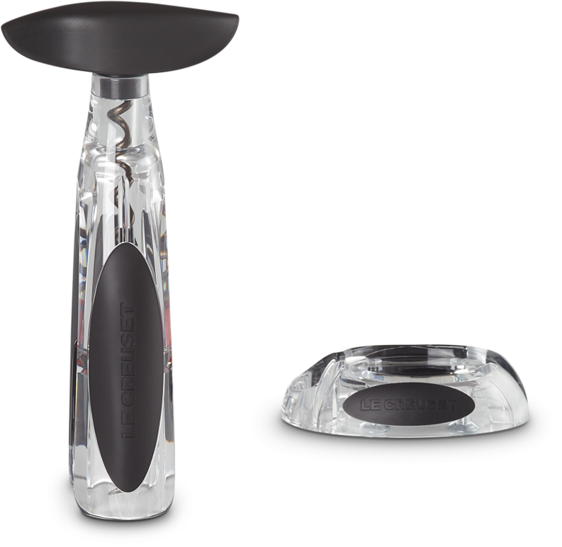 Le Creuset Screwpull Korkenzieher GS-200 klar mit Ständer