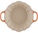 Le Creuset Kürbis-Bräter Signature 24 cm ofenrot, Gusseisen-Bräter mit Deckel