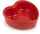 Appolia Herzform Duo 13,5 cm rot Keramikschale