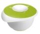 Westmark Rührschüssel Deckel apfelgrün zweigeteilt weiß-grün