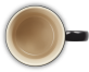 Le Creuset Espressotasse in schwarz glänzend, 100 ml