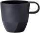 Mepal SILUETA Henkelbecher nordic black schwarzer Becher mit Henkel