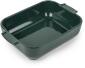 Appolia Auflaufform rechteckig waldgrün Keramik mit Griffen