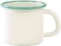 Kockums Tasse aus Emaille, Cream Lux