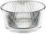 La Rochère Schale Sweet 6er-Set geriffelte Glasschalen Dessertschalen