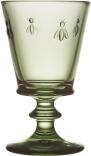 La Rochère Weinglas Abeille, 6er-Set in olive grün