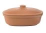 Römertopf Brot-Frische-Topf oval terracotta, medium