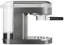 KitchenAid Halbautomatische Espressomaschine ARTISAN in medallion silber