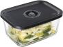 Küchenprofi Vakuumbox EASYFRESH 500 ml mit Ventildeckel, Glasbehälter