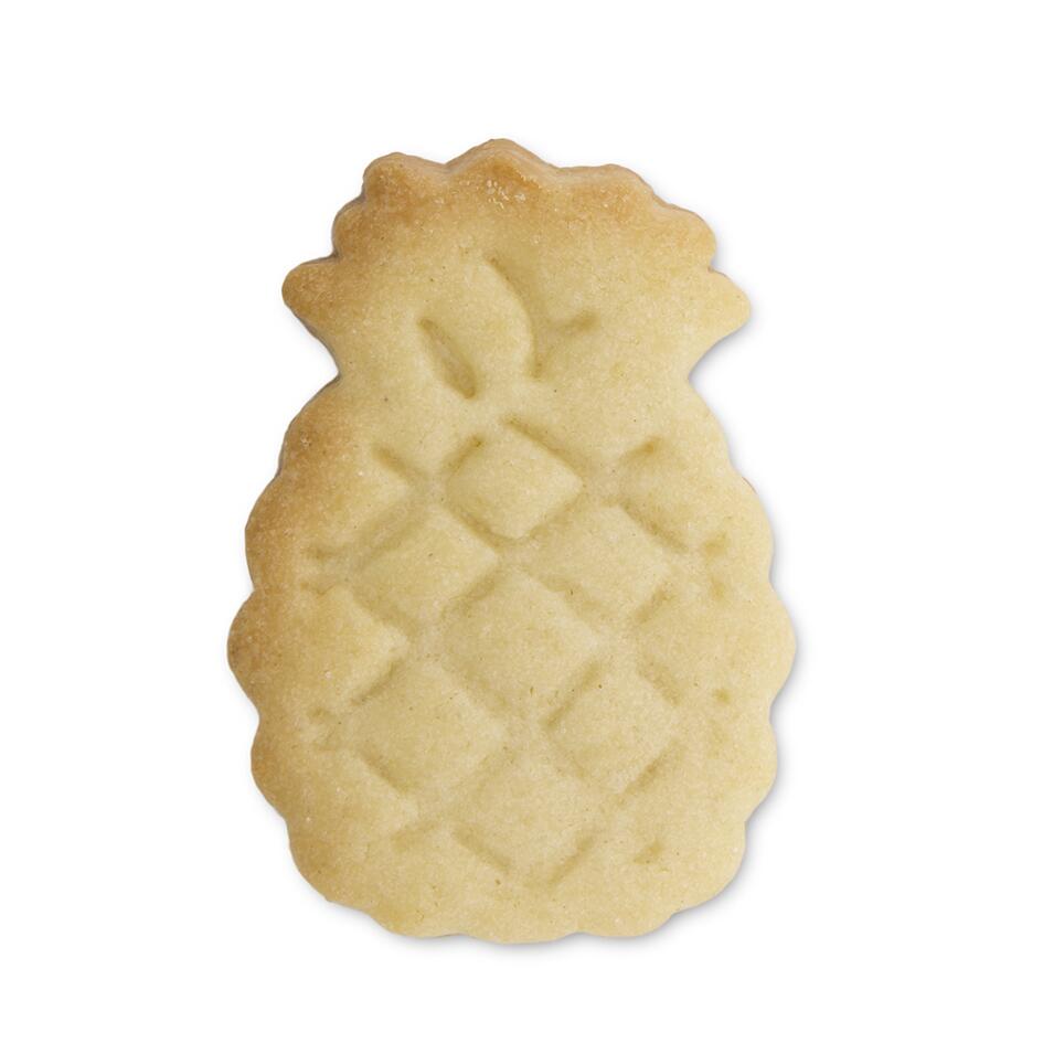 Städter Kunststoff-Ausstecher-Form Ananas 5 cm Gelb