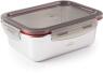 Lacor Ecoinox Edelstahldose rechteckig mit Deckel, luftdicht