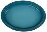 Le Creuset Servierplatte oval in karibik