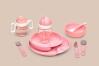 Mepal Set babygeschirr mio 3-teilig - deep pink