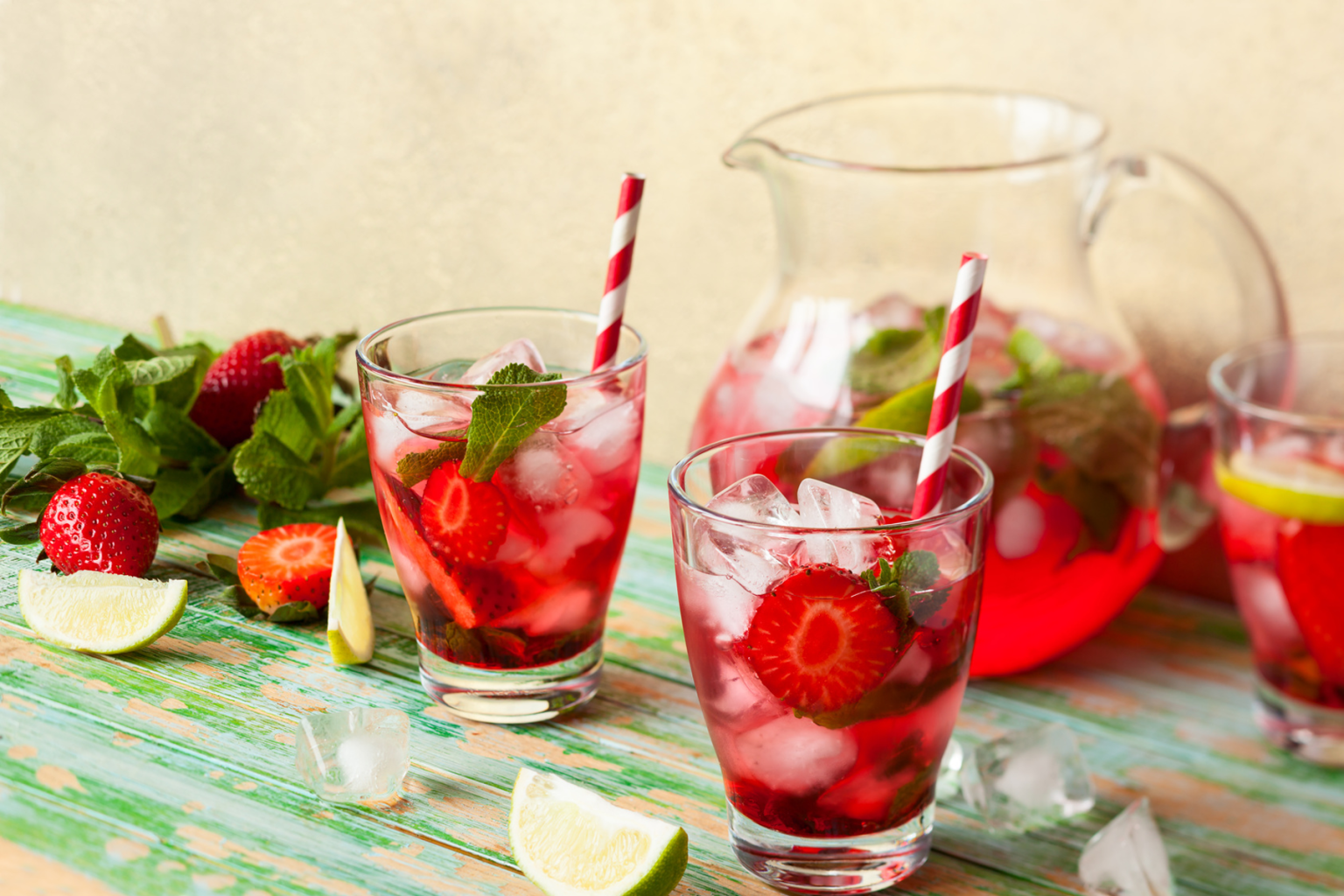 Erdbeer-Cocktail Strawberry Fields - KochForm