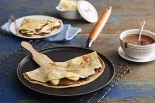 Crêpes mit Nutella und Banane