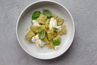 Pasta mit Pistazien-Pesto