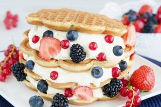 Waffeltorte