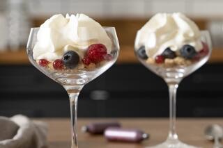 Beeren-Cheesecake im Glas