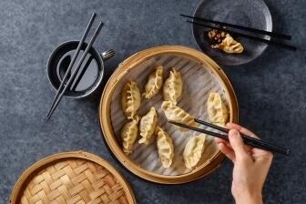 Tibetische Teigtaschen Momos