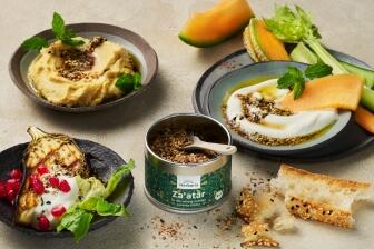 Za’atar Dip und Mini-Meze