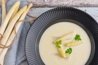 Spargelcremesuppe