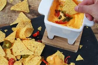 Cheese Dip für Nachos