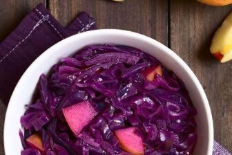 Rotkohl nach moderner Art