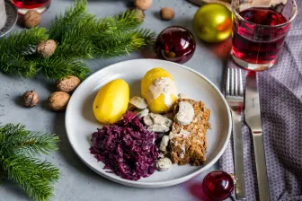Veganer Apfelrotkohl
