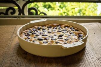 Clafoutis mit Kirschen