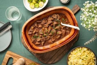 Wildschweingulasch