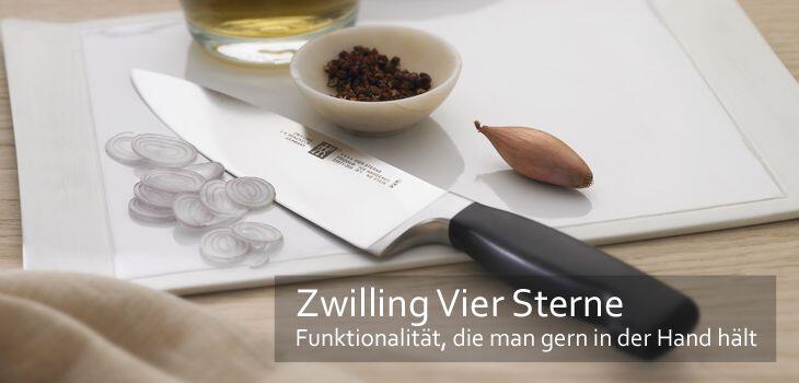 Zwilling Vier Sterne - Funktionalität, die man gern in der Hand hält